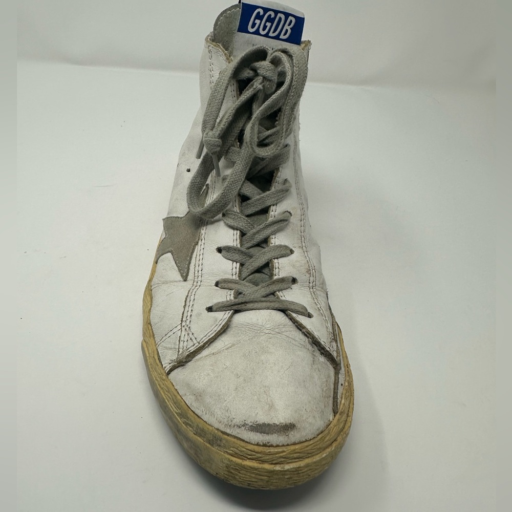 Francy White High-Top Sneakers by Golden Goose size 9 - Picture 5 of 10